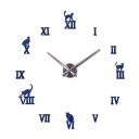 Horloge murale autocollante G1809 8