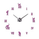 Horloge murale autocollante G1809 6