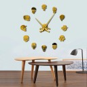 Horloge murale autocollante G1889 6