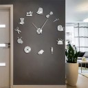 Horloge murale autocollante G2005 1