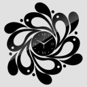 Horloge murale autocollante G2057 1