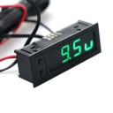Horloge numérique avec thermomètre pour voiture 7