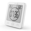 Horloge numérique de salle de bain avec ventouse 7