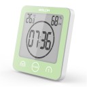 Horloge numérique de salle de bain avec ventouse 10