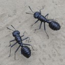 Hormiga decorativa en miniatura 2 uds. 1
