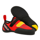 Horolezecké detské topánky unisex Zapínanie na suchý zips Hladká gumová podrážka Krytá špička Pútko na päte Na lezeckú stenu aj boulder 3