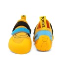 Horolezecké detské topánky unisex Zapínanie na suchý zips Hladká gumová podrážka Krytá špička Pútko na päte Na lezeckú stenu aj boulder 8