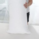 Hosszú párna töltet 50 x 150 cm Önálló belső párnatöltet öleléshez Puha poliészter töltet huzat nélkül 4