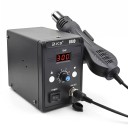 Hot Air Soldering Station 94 x 160 x 132 mm 700 W with LED Display, Airflow Control and 3 Nozzles in Black for BGA and SMD 3