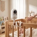 Houder voor babyfoon 42 cm Flexibel 360° Draaiend 1/4 inch Draad Siliconen oppervlak Zonder boren Voor bed en tafel 2