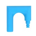Houder voor tuingereedschap voor slangkoppeling 11 x 11,5 cm plastic ophanghaak voor schep, hark en tuinmateriaal 1