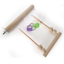 Houpette en bois pour oiseaux 3