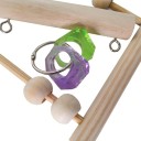 Houpette en bois pour oiseaux 4