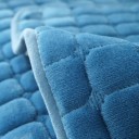 Housse de canapé en velours Antidérapante à carreaux 70 x 210 cm en peluche en flanelle lavable pour canapé dans le salon 20