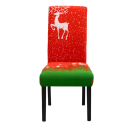Housse de chaise de Noël avec un cerf 5
