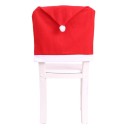 Housse de chaise de Noël en forme de bonnet 2 pcs 3