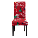 Housse de chaise de Noël Santa Claus 11