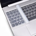 Housse de clavier pour ordinateur portable Universelle 15–17 pouces 36,5 x 13 cm Silicone fin Transparent Protection contre la poussière 2
