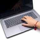 Housse de clavier pour ordinateur portable Universelle 15–17 pouces 36,5 x 13 cm Silicone fin Transparent Protection contre la poussière 6