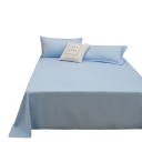 Housse de couette unie sans élastique 220 x 230 cm Surface lisse pour un usage quotidien Logement étudiant 7