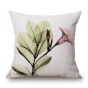 Housse de coussin à motifs floraux 12