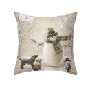 Housse de coussin avec motif de Noël 4
