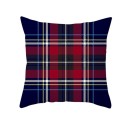 Housse de coussin de Noël à carreaux 7
