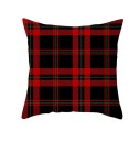 Housse de coussin de Noël à carreaux 10