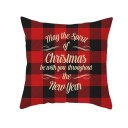 Housse de coussin de Noël en cachemire 16