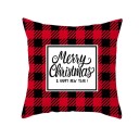 Housse de coussin de Noël en cachemire 17