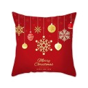 Housse de coussin de Noël en cachemire 36