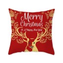 Housse de coussin de Noël en cachemire 39