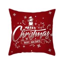 Housse de coussin de Noël en cachemire 43