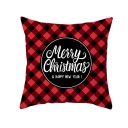 Housse de coussin de Noël en cachemire 14