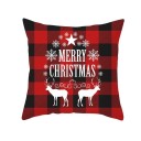 Housse de coussin de Noël en cachemire 4