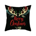 Housse de coussin de Noël en cachemire 5