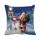 Housse de coussin de Noël Santa Claus 5