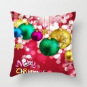 Housse de coussin en lin de Noël 17