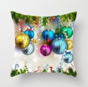 Housse de coussin en lin de Noël 5