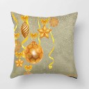 Housse de coussin en lin de Noël 1