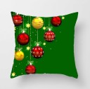 Housse de coussin en lin de Noël 2