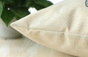 Housse de coussin floral 45 x 45 cm 3