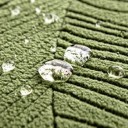 Housse de coussin imperméable 45 x 45 cm en tissu jacquard doux résistant à l'eau et aux taches pour canapé et divan dans le salon 12