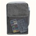 Housse de machine à coudre avec poches de rangement couverture de protection 43 x 31 x 21 cm organisateur textile pour machines à coudre domestiques 7