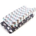 Housse de matelas à langer 2 pcs 1