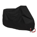 Housse de moto en polyester imperméable 210–220 cm Housse de protection extérieure contre la pluie, la poussière et les UV Housse de moto 1