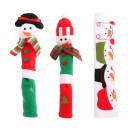 Housse de Noël pour poignées d'appareils 3 pcs 2