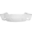 Housse de pare-brise Fiat Ducato Citroën Jumper Peugeot Boxer 2006-2022 Housse argentée matelassée pour fenêtres latérales Découpes pour rétroviseurs 8