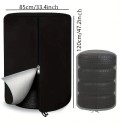 Housse de pneu 85 x 120 cm Housse de protection résistante pour roues Protection contre la poussière, l'humidité et les UV pour le stockage des roues 2