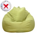 Housse de pouf 100×120 cm avec zip pour remplissage de billes en mousse et textile pour un siège confortable en intérieur et en extérieur 7